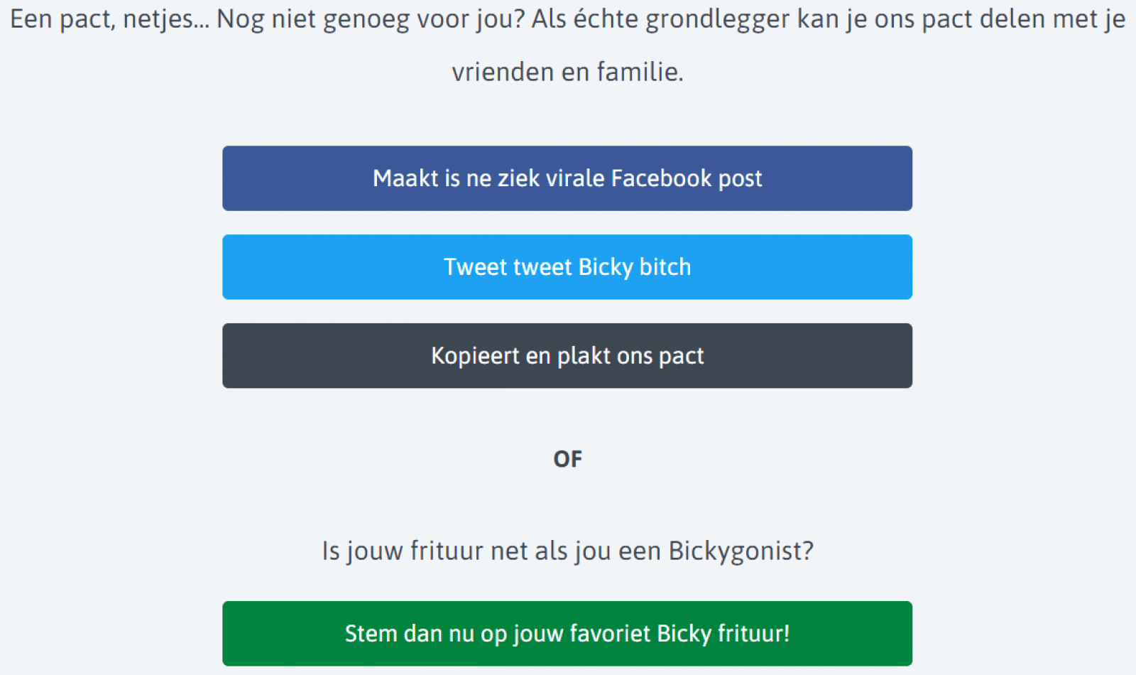 Een allesomvattende campagnewebsite